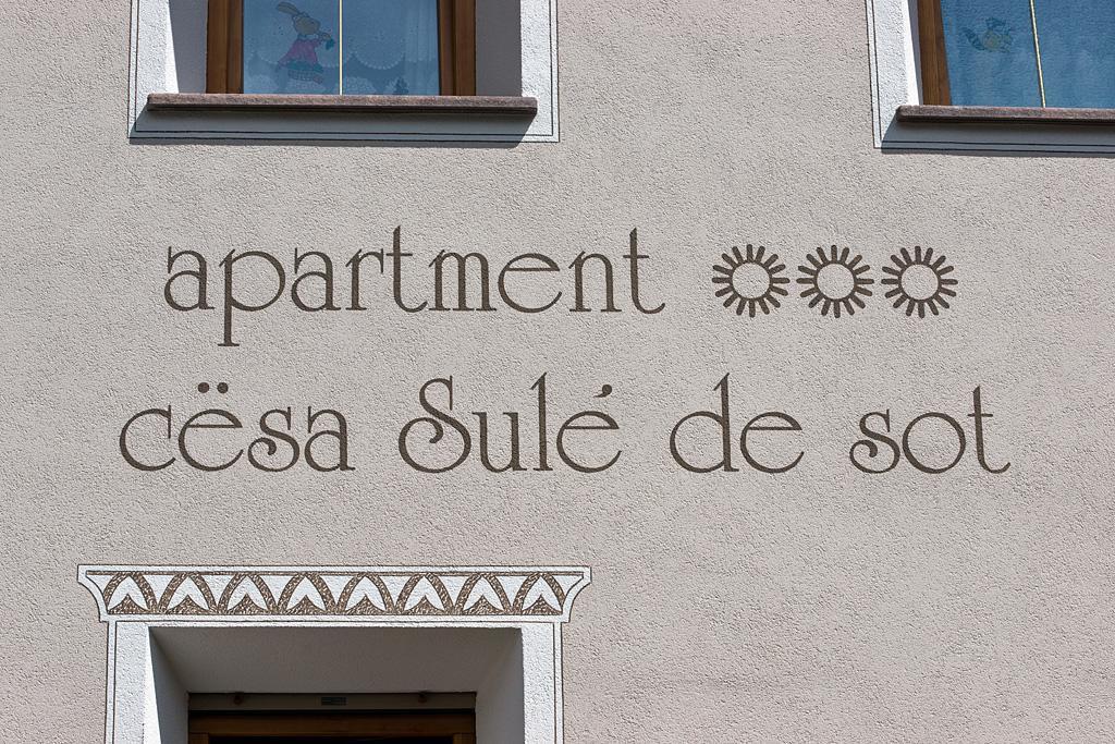 Cesa Sule De Sot Apartment Ortisei Exterior photo